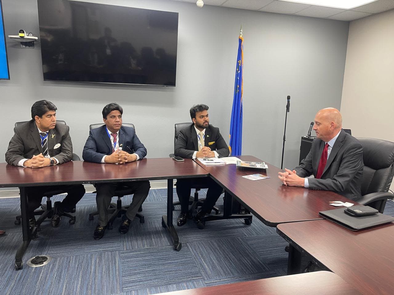 International delegation and business engagement